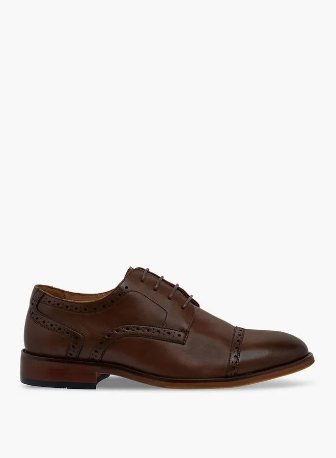 DUCHINI Men Lace-Up Derby Shoes